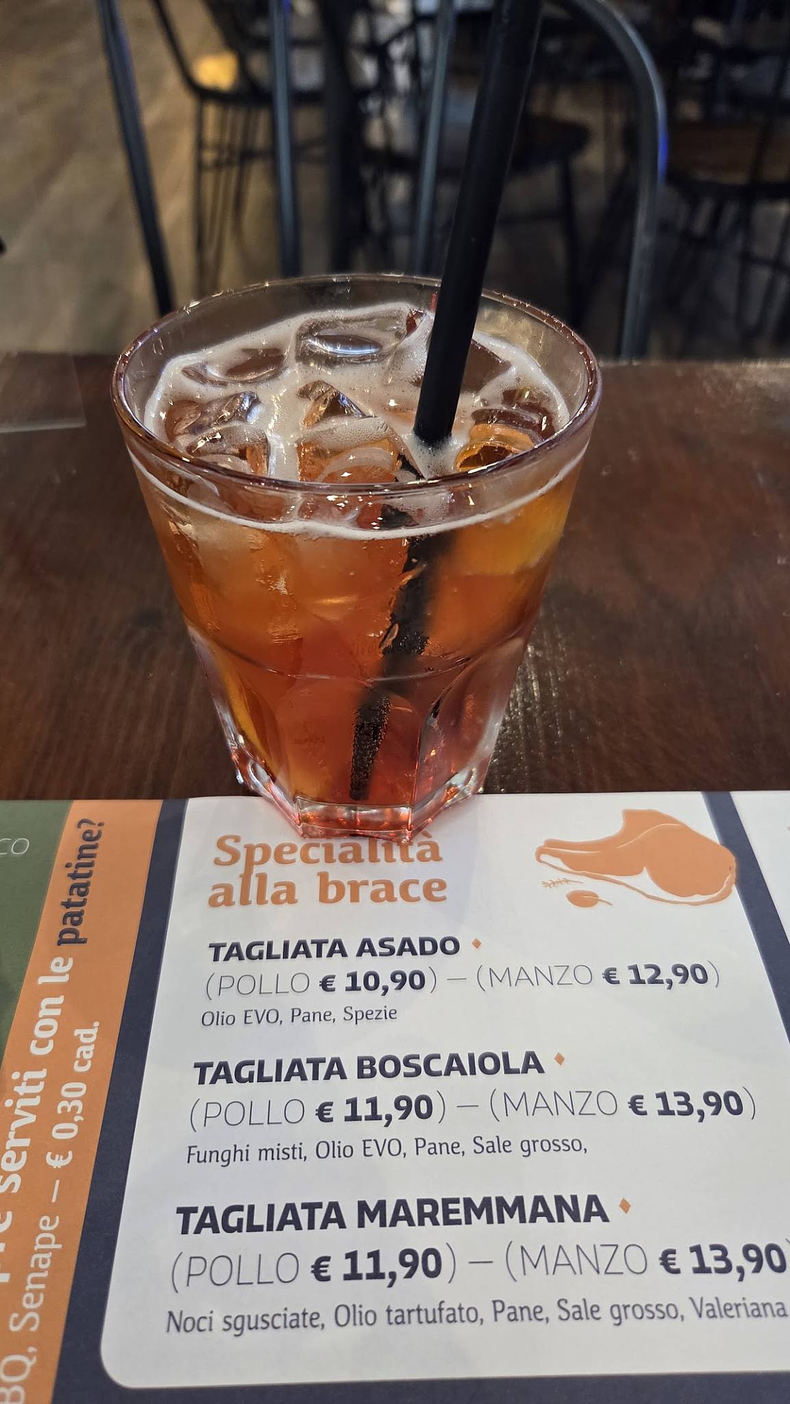 Menu di Mercato del Carmine 