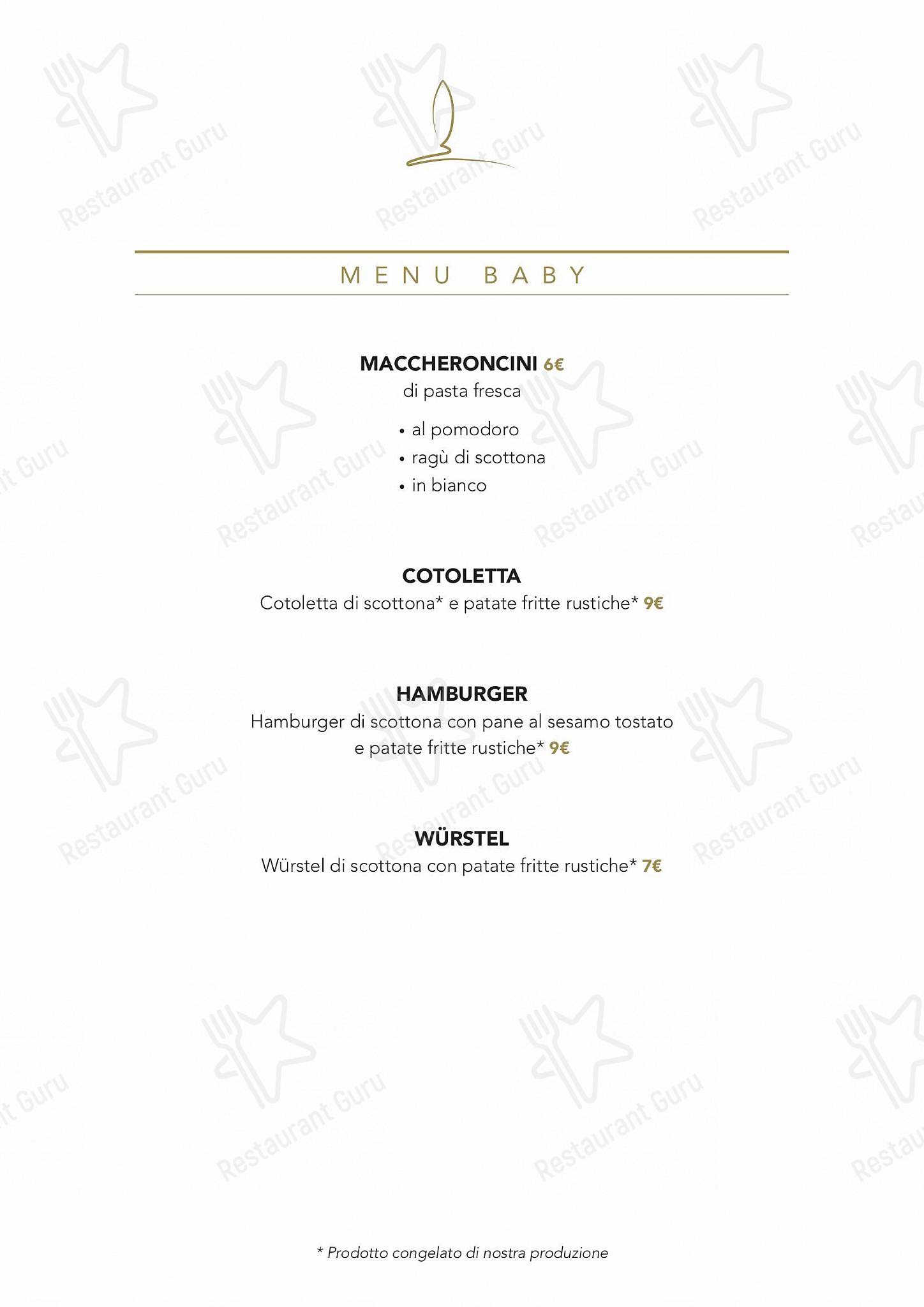 Menu di Agriturismo Corte Scaligera - pasti e bevande