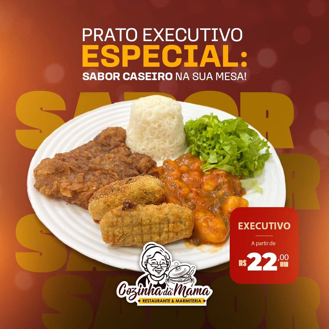 Cozinha da Mama Marmitex Piracicaba e Restaurante cardápio