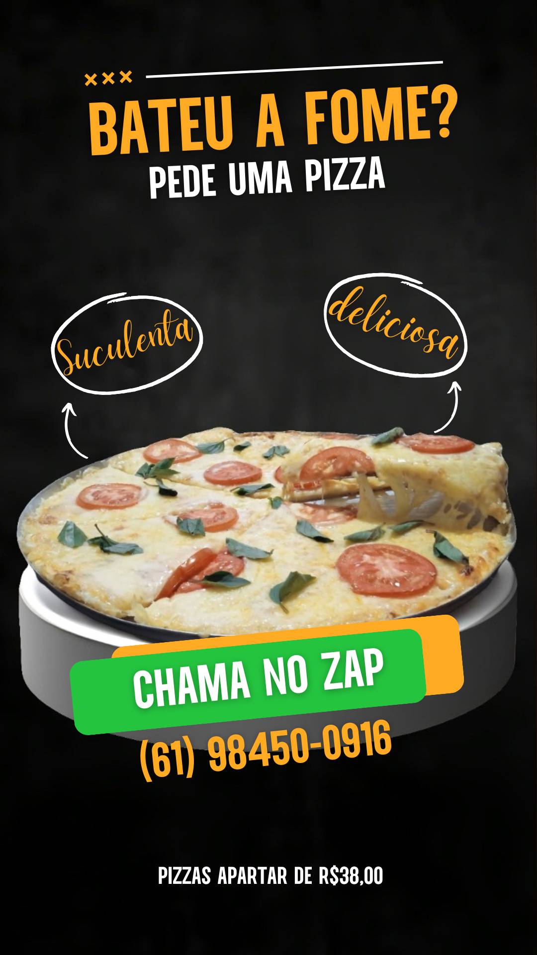 Crocodilu's Pizzaria cardápio