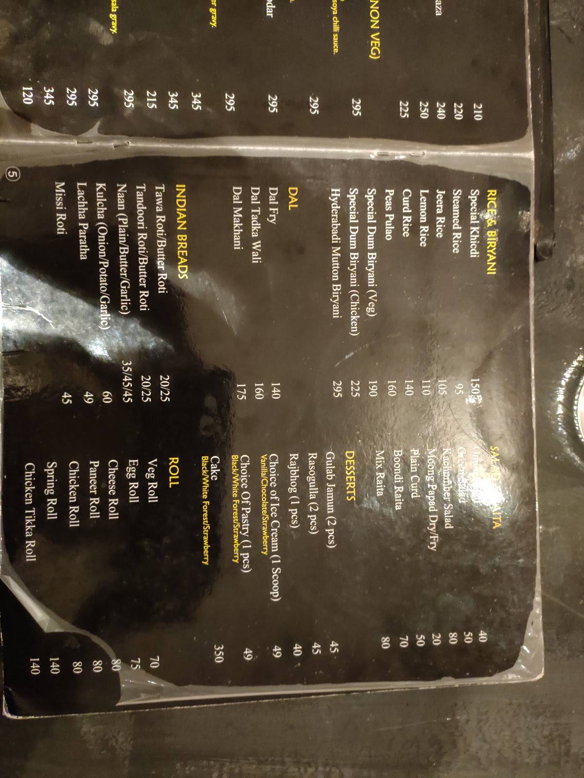 Croodsquare menu