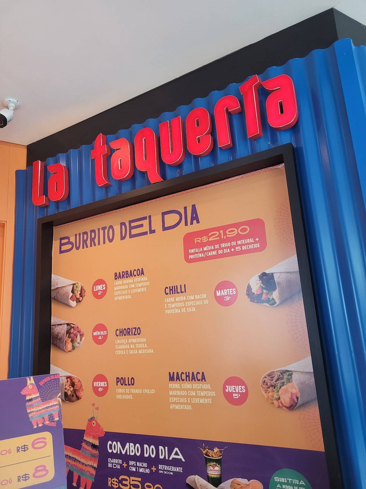 Zapata La Taqueria - Jockey Plaza cardápio