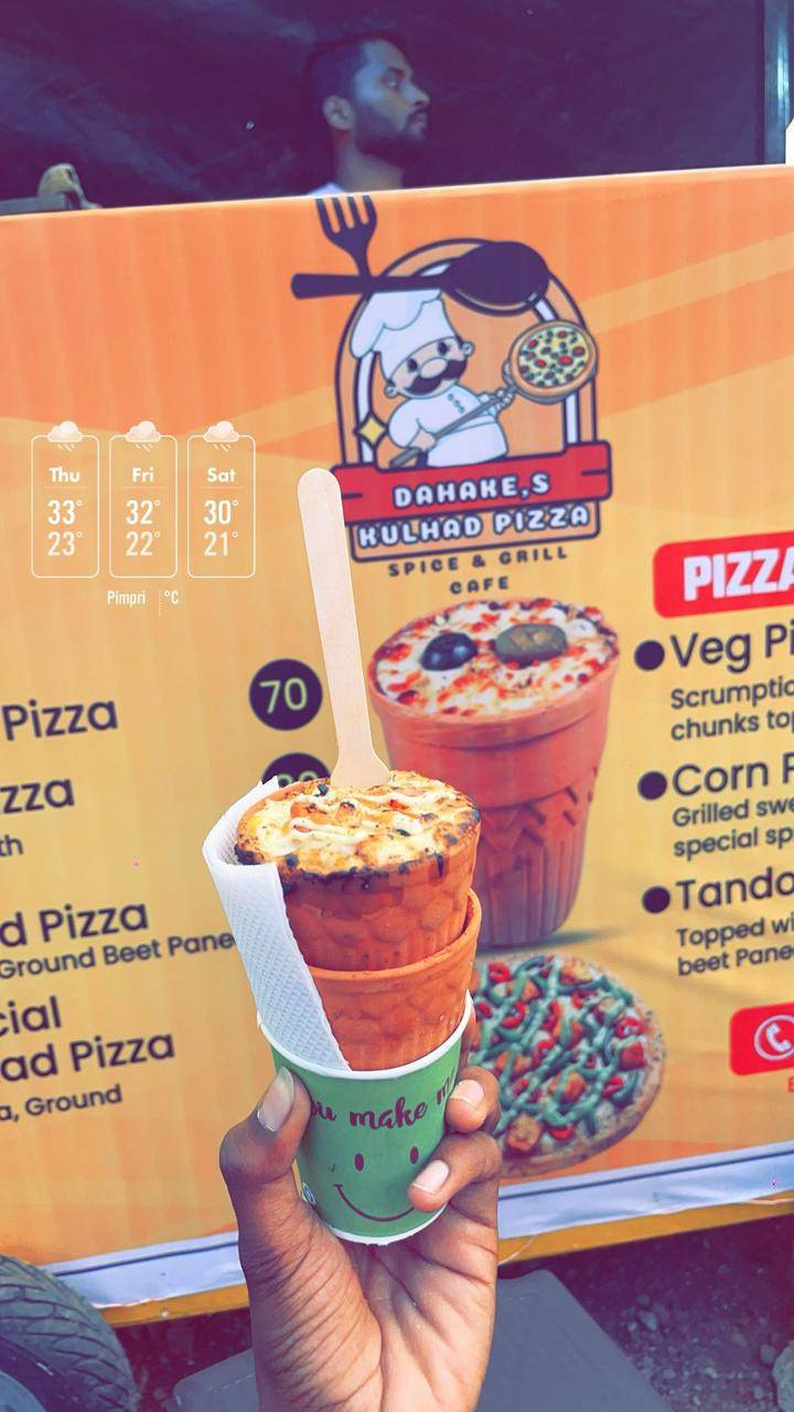 DAHAKE'S Kulhad pizza menu