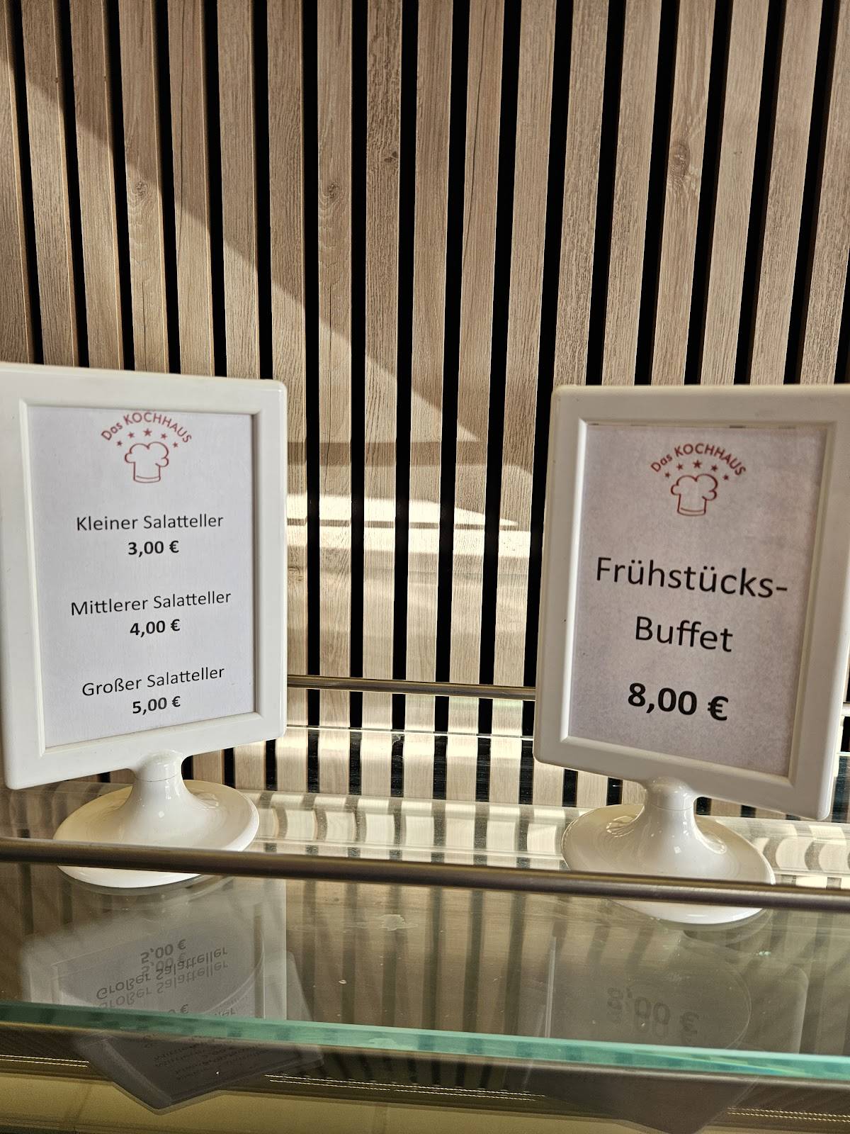 Speisekarte von DAS KOCHHAUS cafeteria, Nordhausen