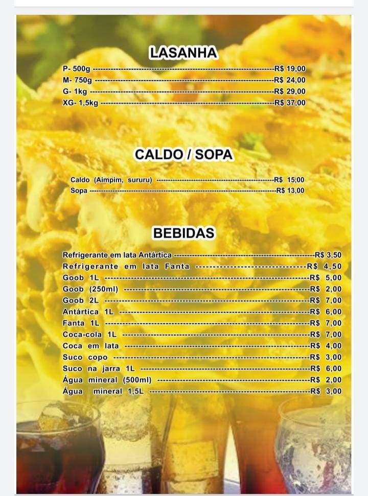 DETE PIZZARIA e RESTAURANTE DELIVERY (Conceição) cardápio