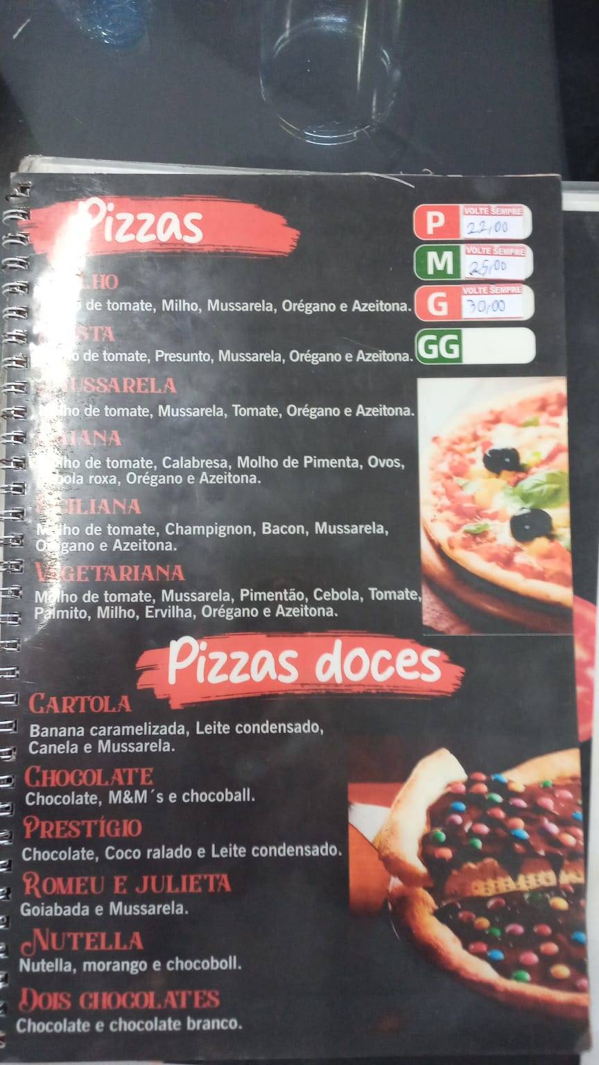 Dallas Grill cardápio