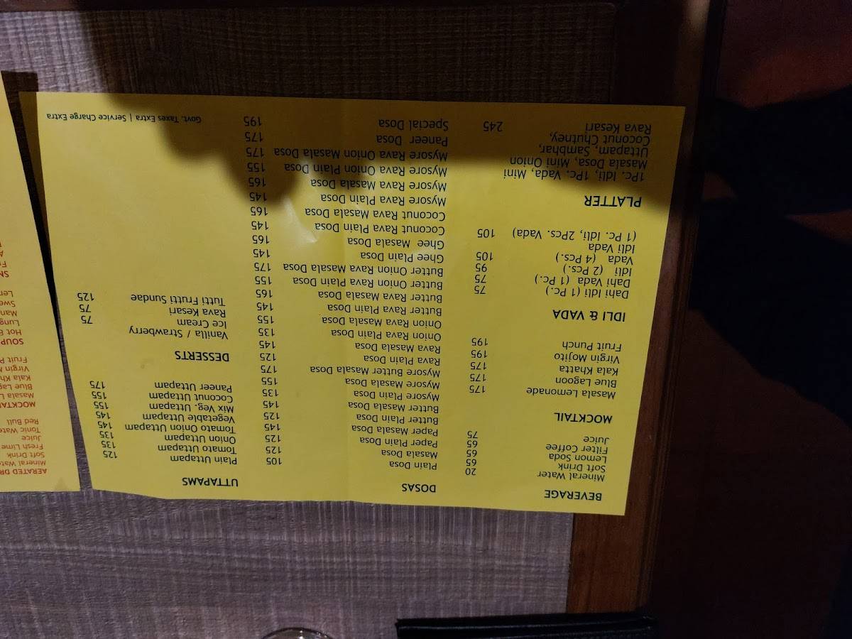 Menu at Black Pepper Restaurant, Dehradun