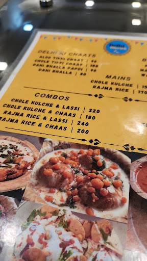 Delhi Chowk menu