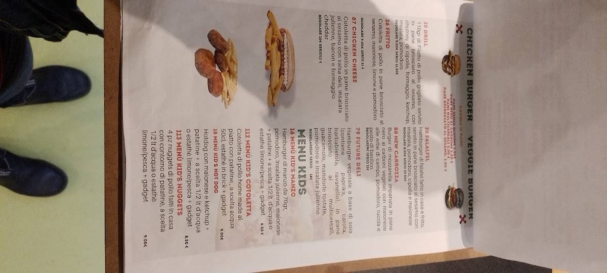 Menu di Deliburger Firenze Nord 