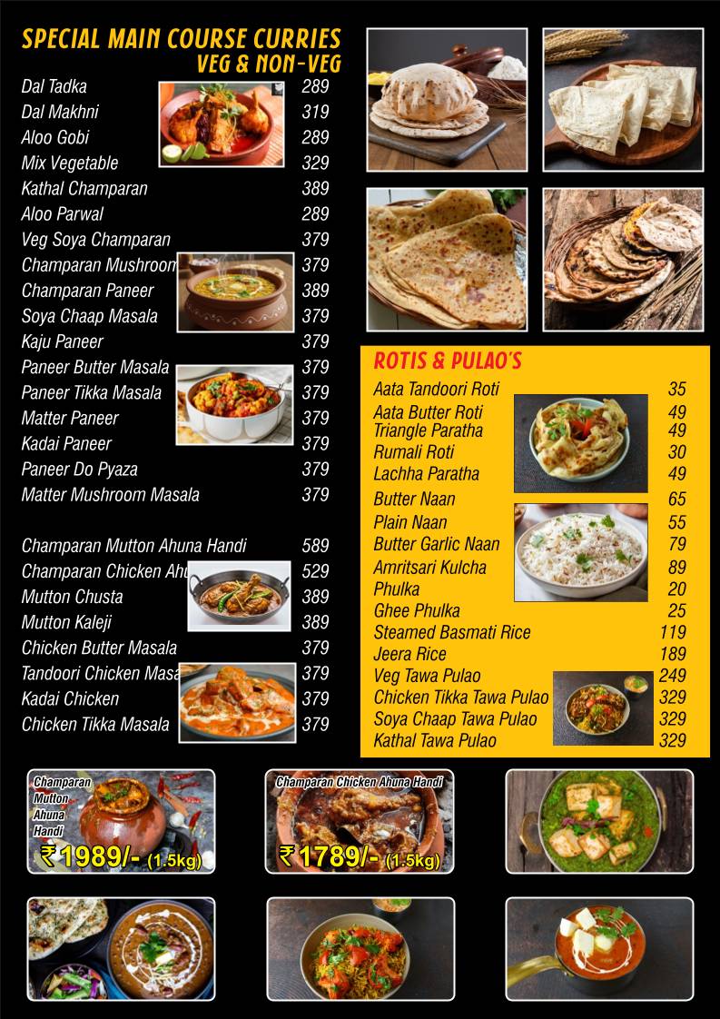 Desi Bytes – North Indian & Bihari Restaurant( Champaran) menu