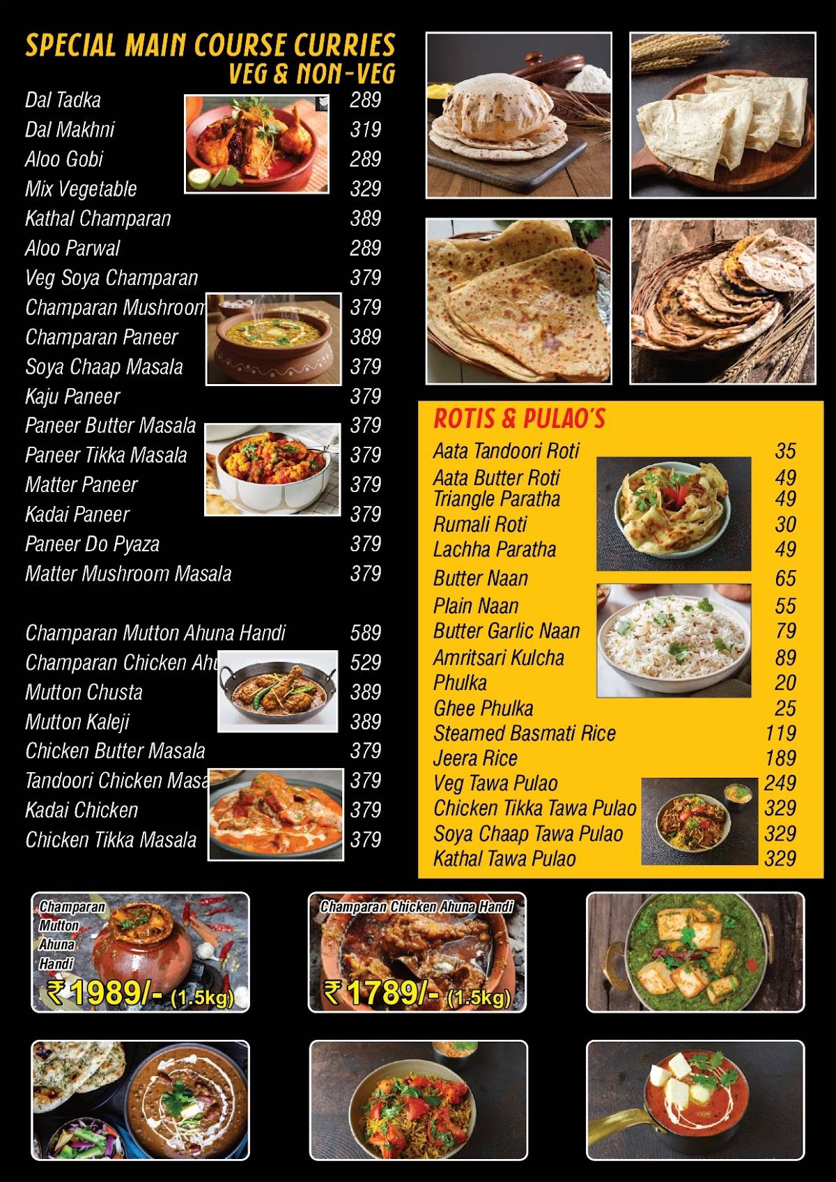 Desi Bytes – North Indian & Bihari Restaurant( Champaran) menu