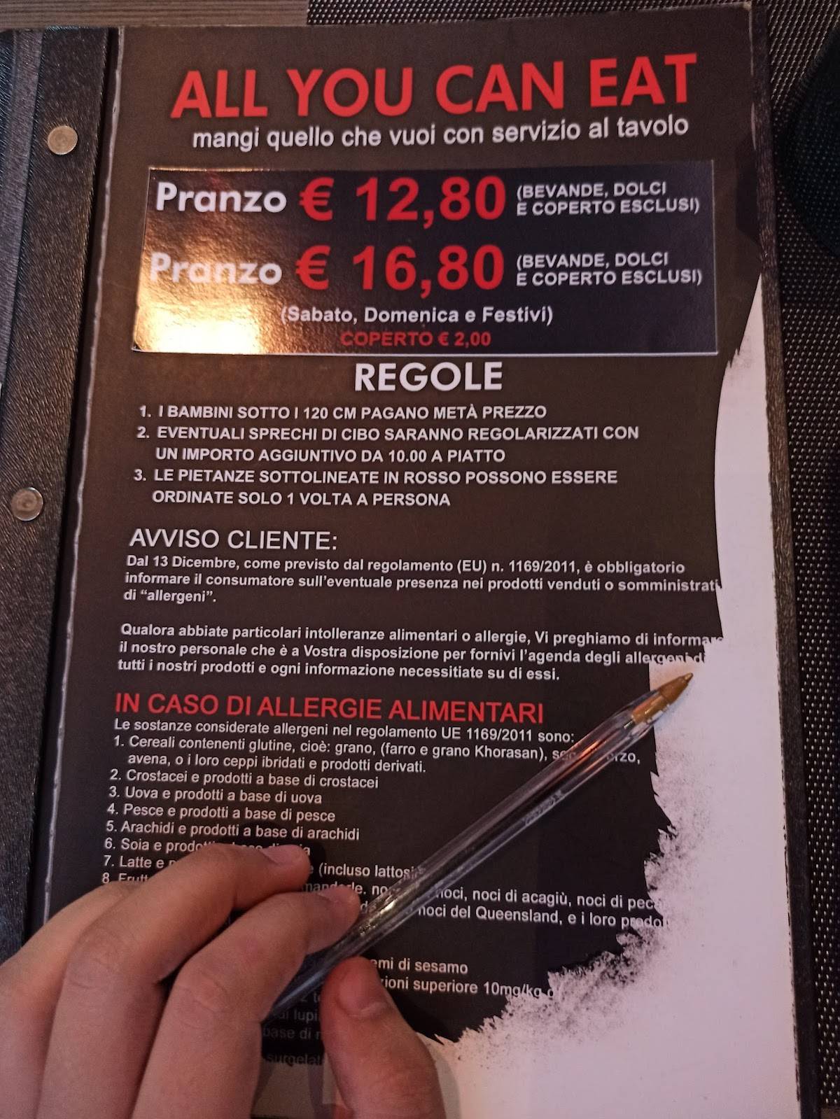Menu di Sakura 