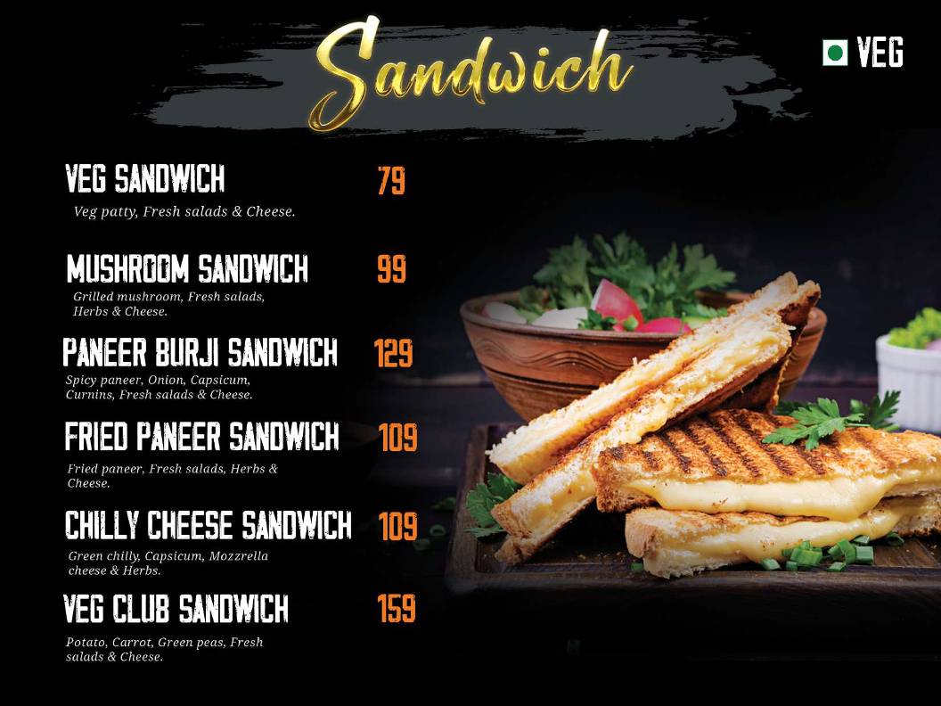 Bon Bon Bakery menu