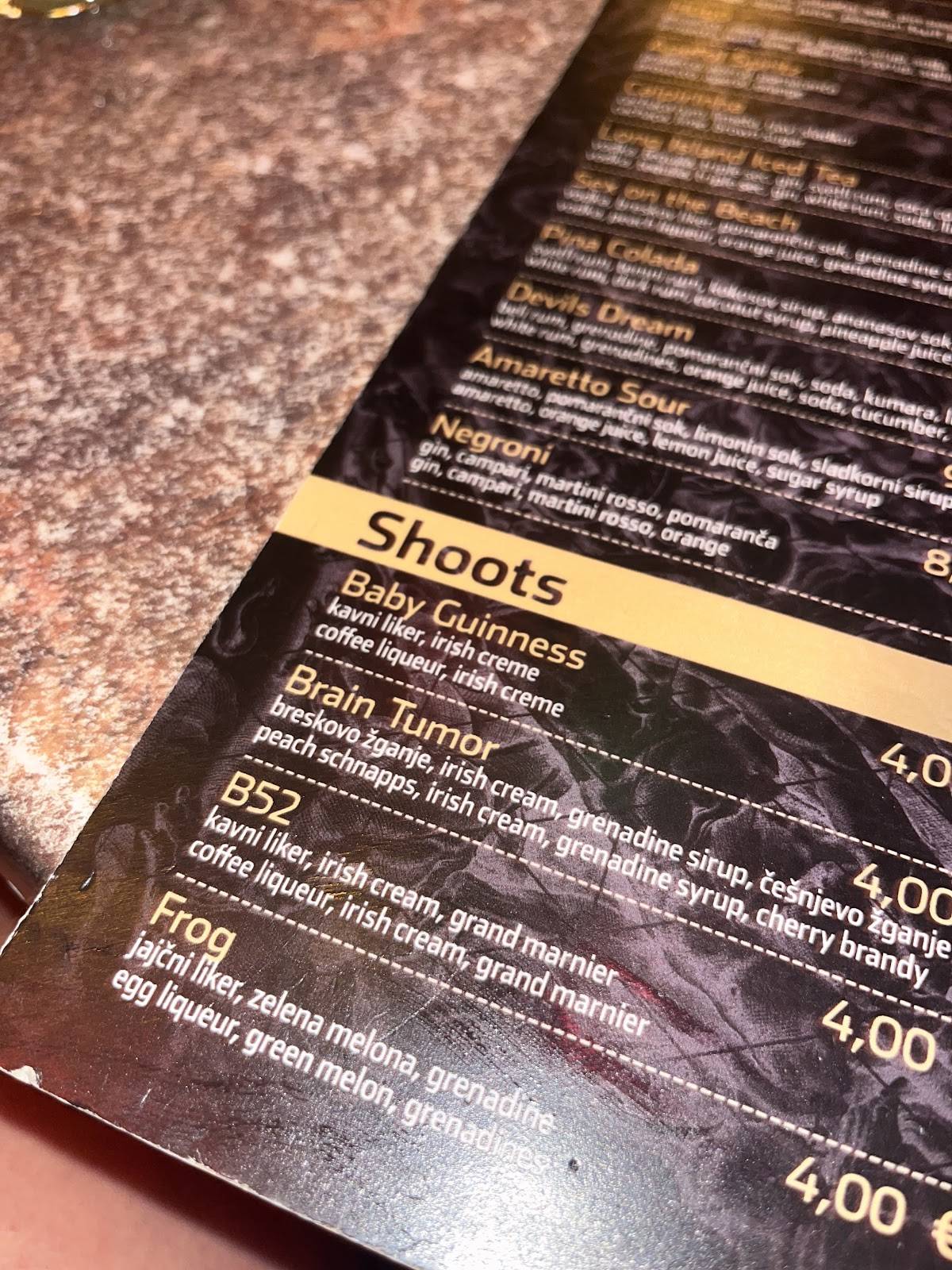 Menu di Devil's Cafe & Bar 