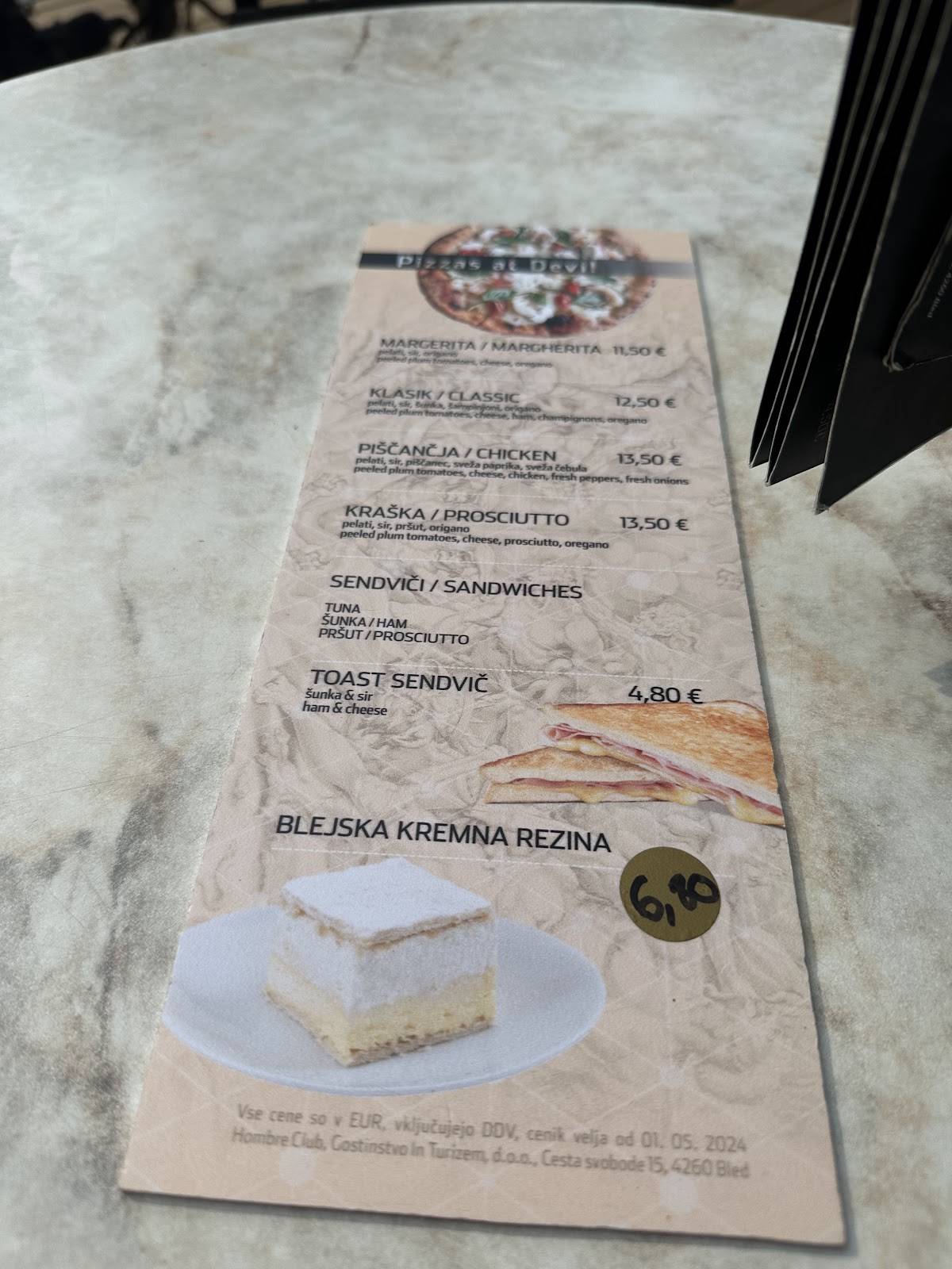 Menu di Devil's Cafe & Bar 