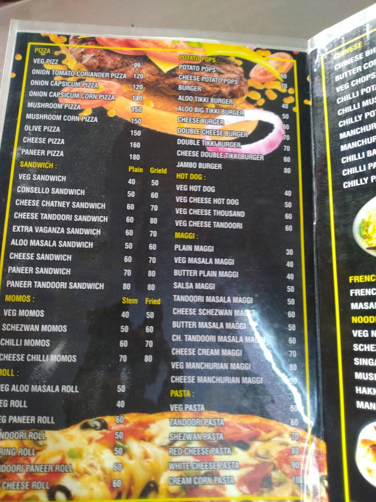 Dish Chinese Fast Food menu