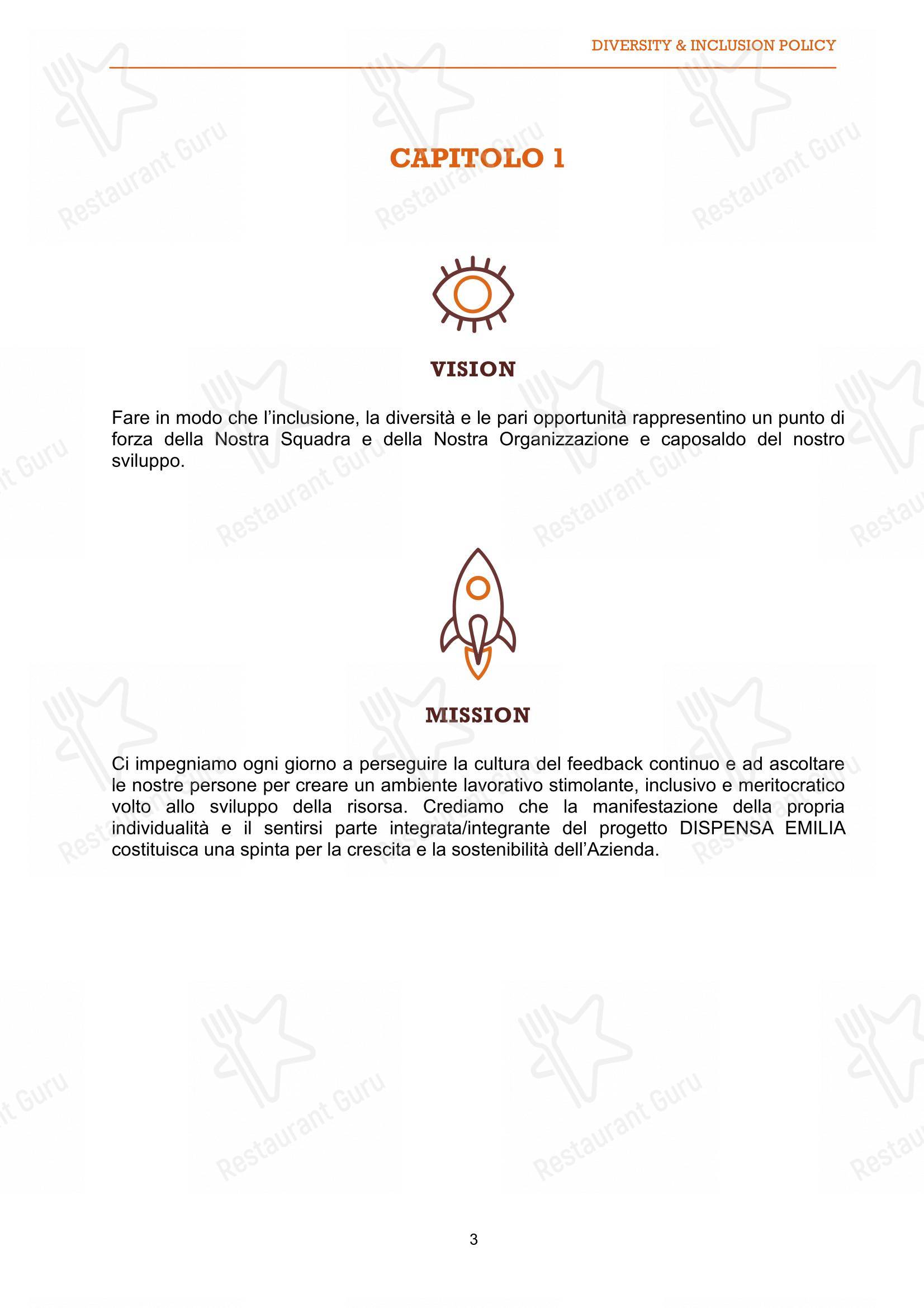 Dispensa Emilia I Gigli Campi Bisenzio in Campi Bisenzio - 菜单