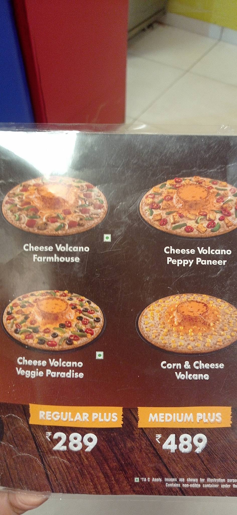 Domino's Pizza The Rink Mall, Darjelling menu
