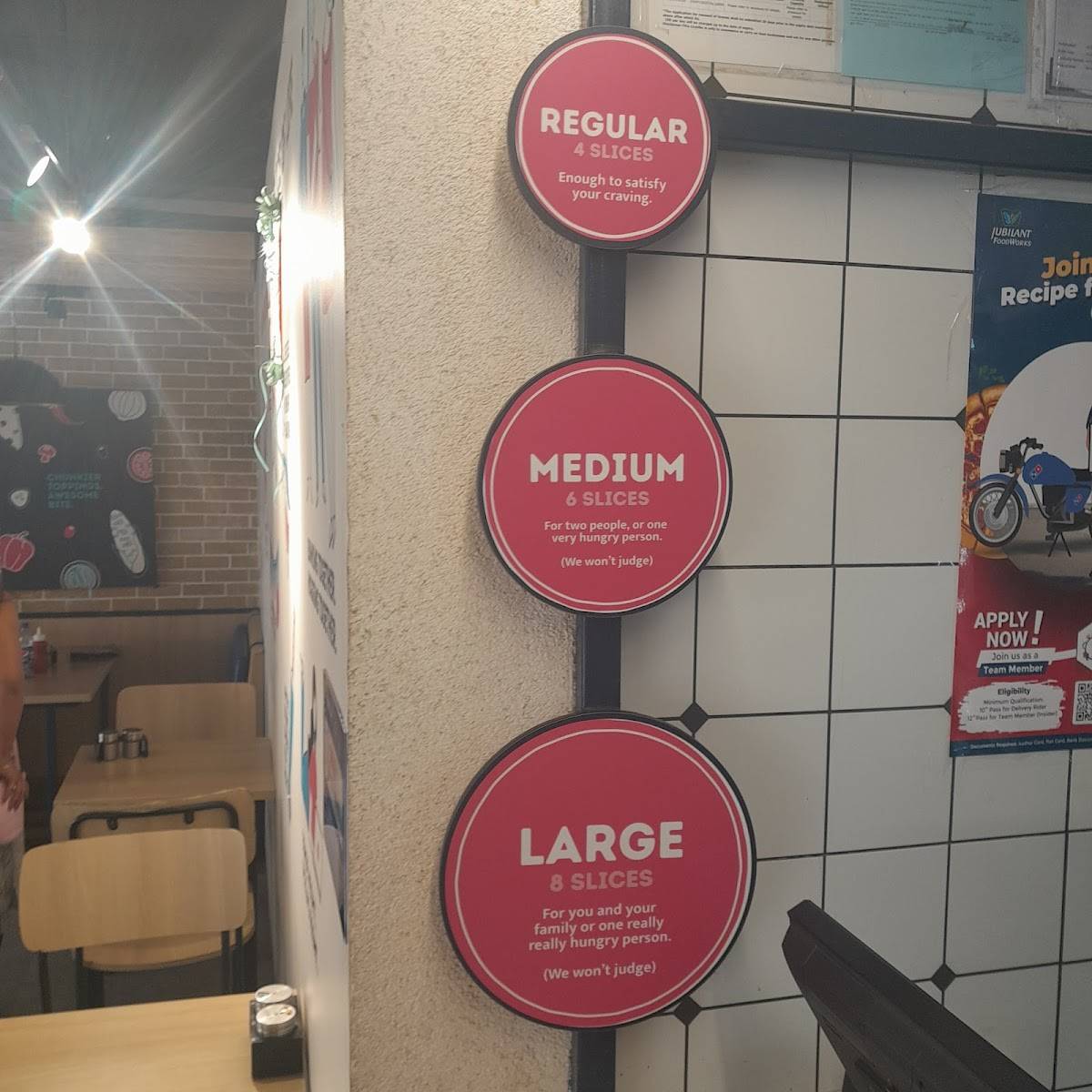 Domino's Pizza Priyadarshini Parisar East, Bhilai menu