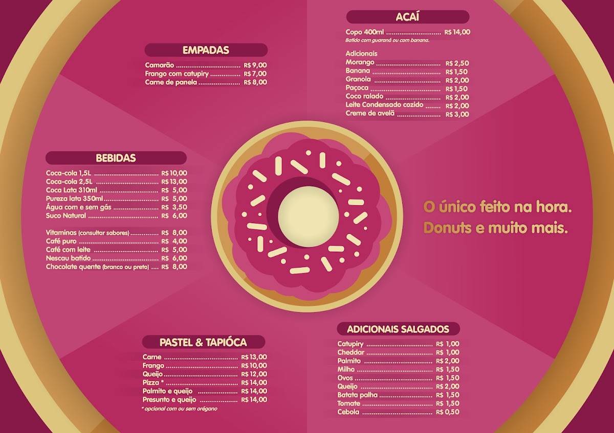 Donuts Floripa Gourmet cardápio