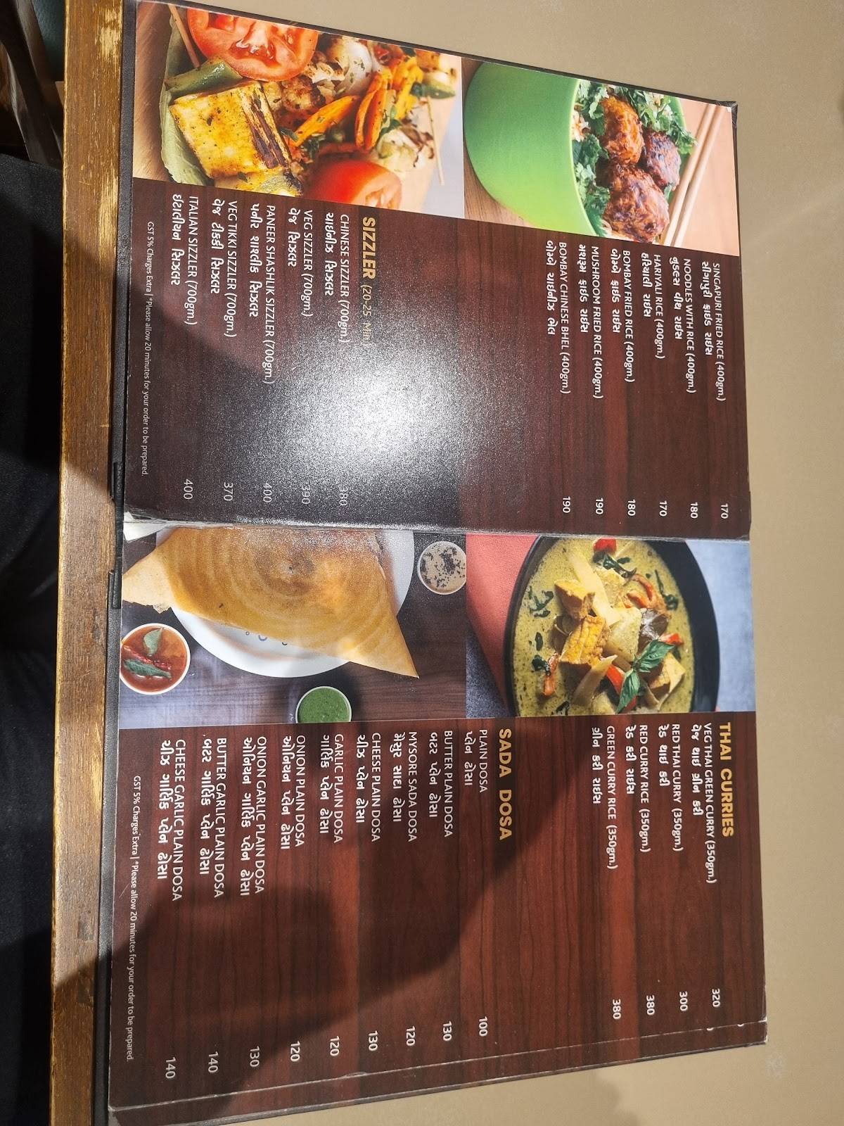 Dosa House menu