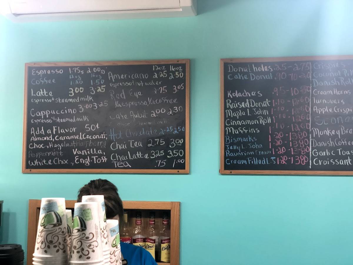 Menu at Dough & Joe restaurant, Cresco