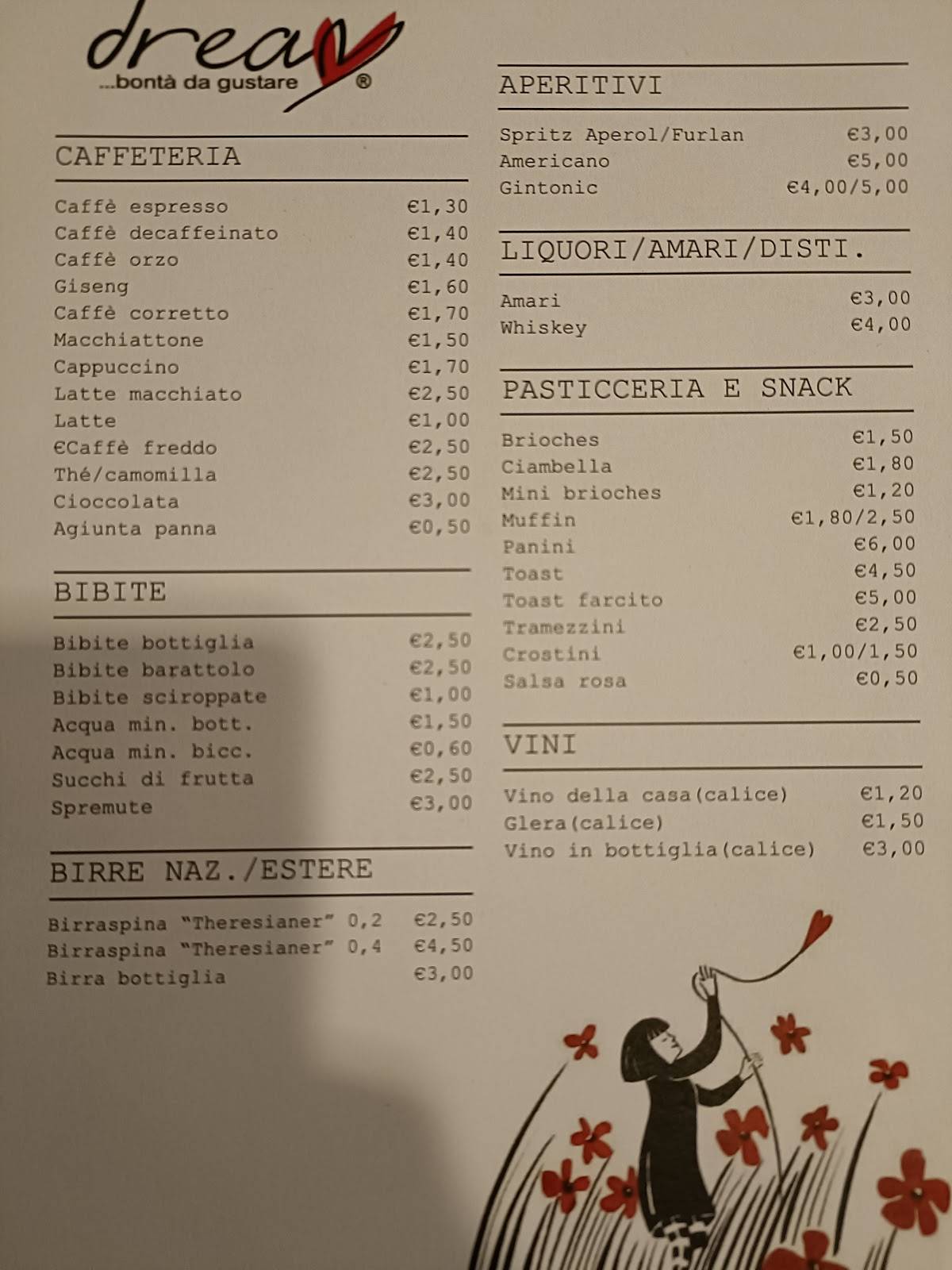 Menu di Dream Di Lin Huiwen 