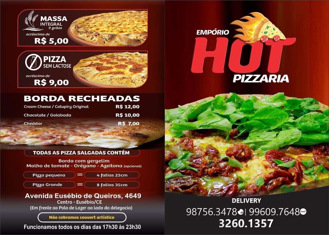 EMPÓRIO HOT PIZZARIA cardápio