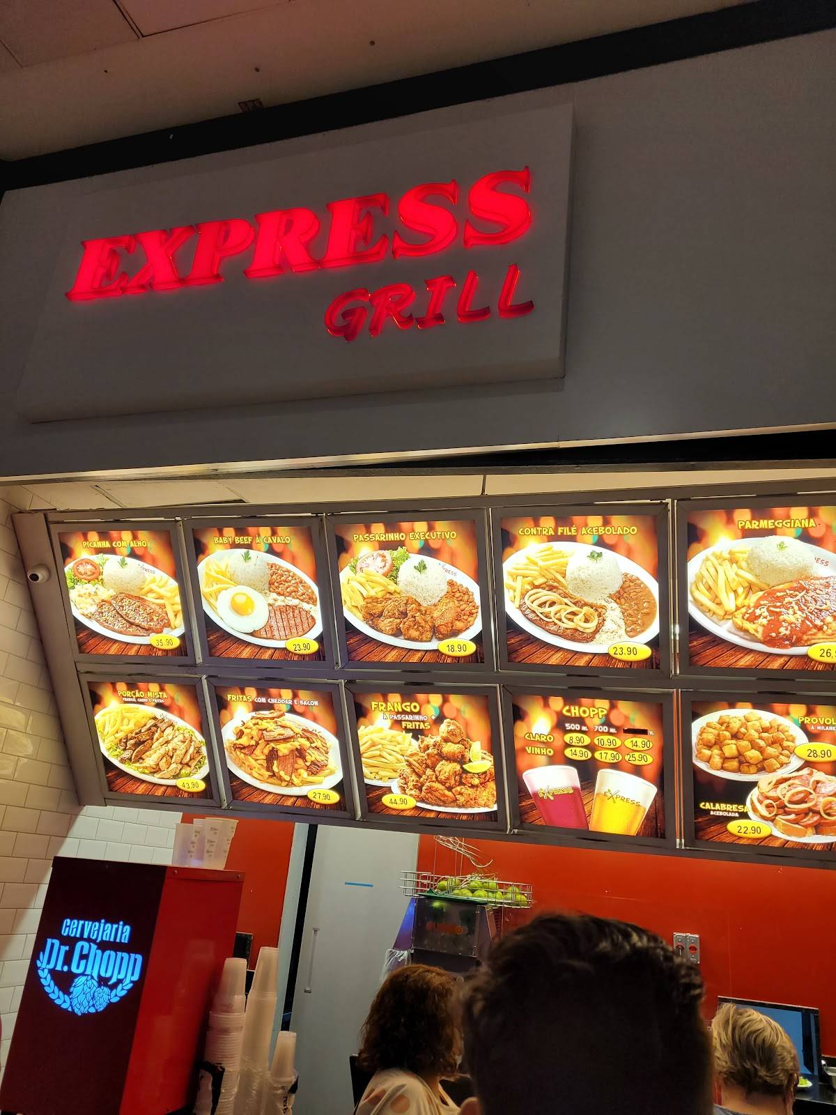 Menu em EXPRESS GRILL restaurante, São Paulo, R. Paranabi
