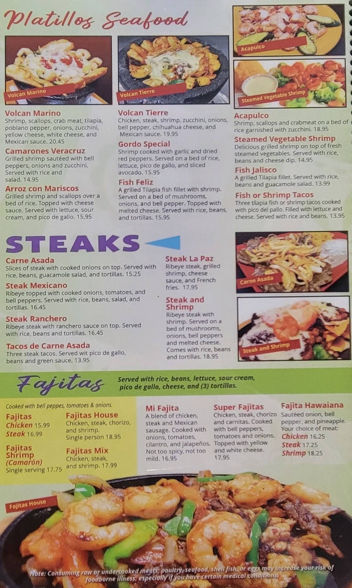 Menu at El Arado restaurant, Breese, 50 N 4th St