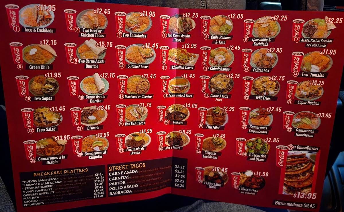Carta Del Restaurante El Gordo Mexican Grill Prescott carta-del-restaurante-el-gordo-mexican-grill-prescott