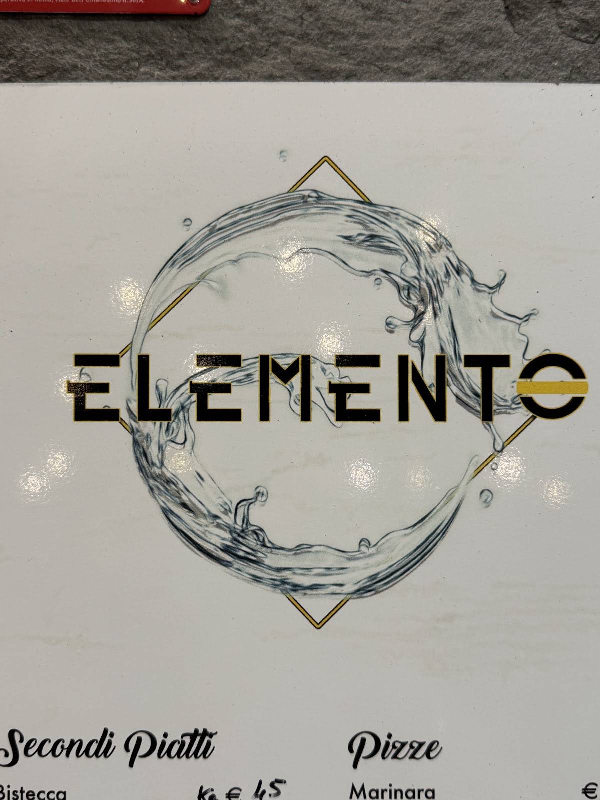 Menu di Elemento (ex piccadilly) 