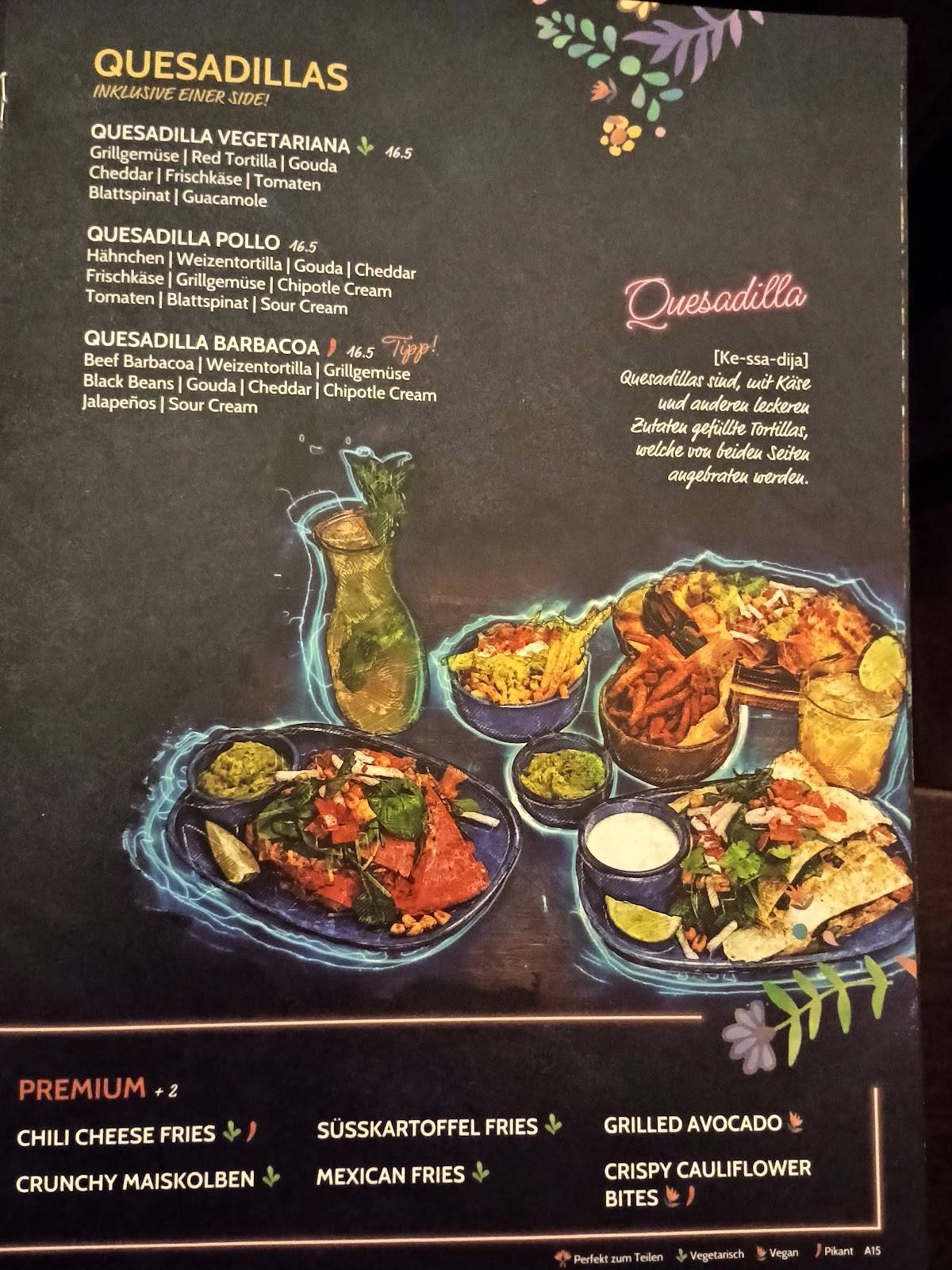 Menu de Enchilada Leipzig