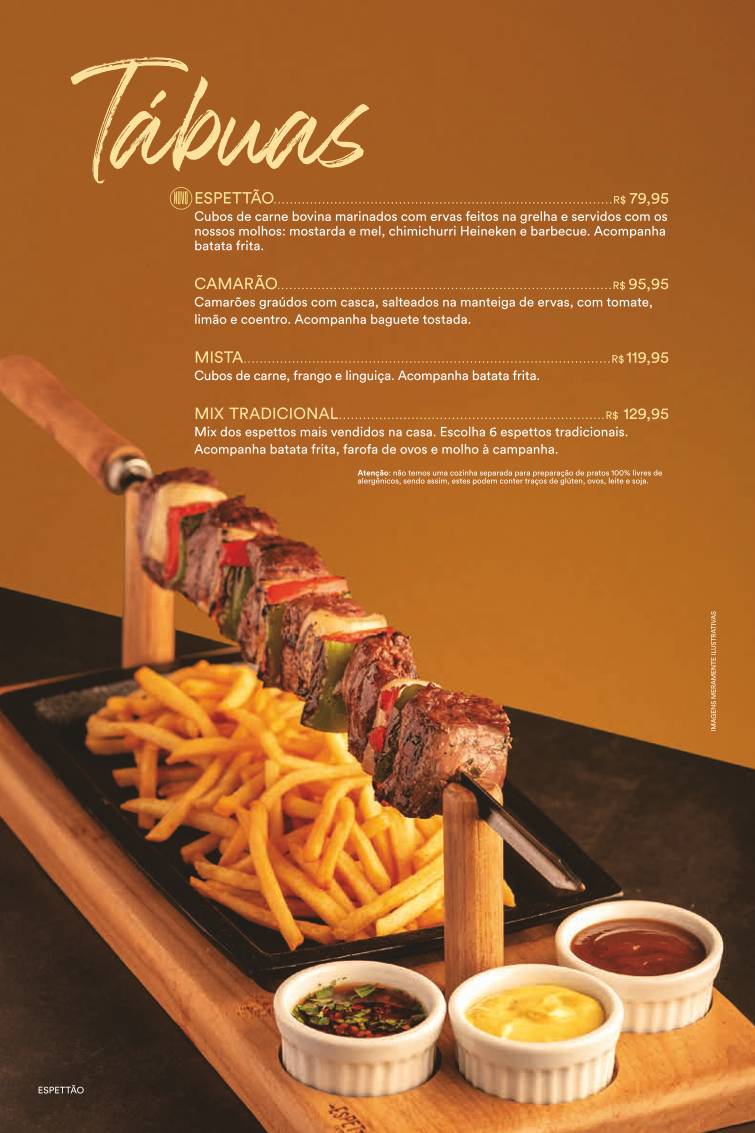 Espetto Carioca Lounge - Vila Valqueire cardápio
