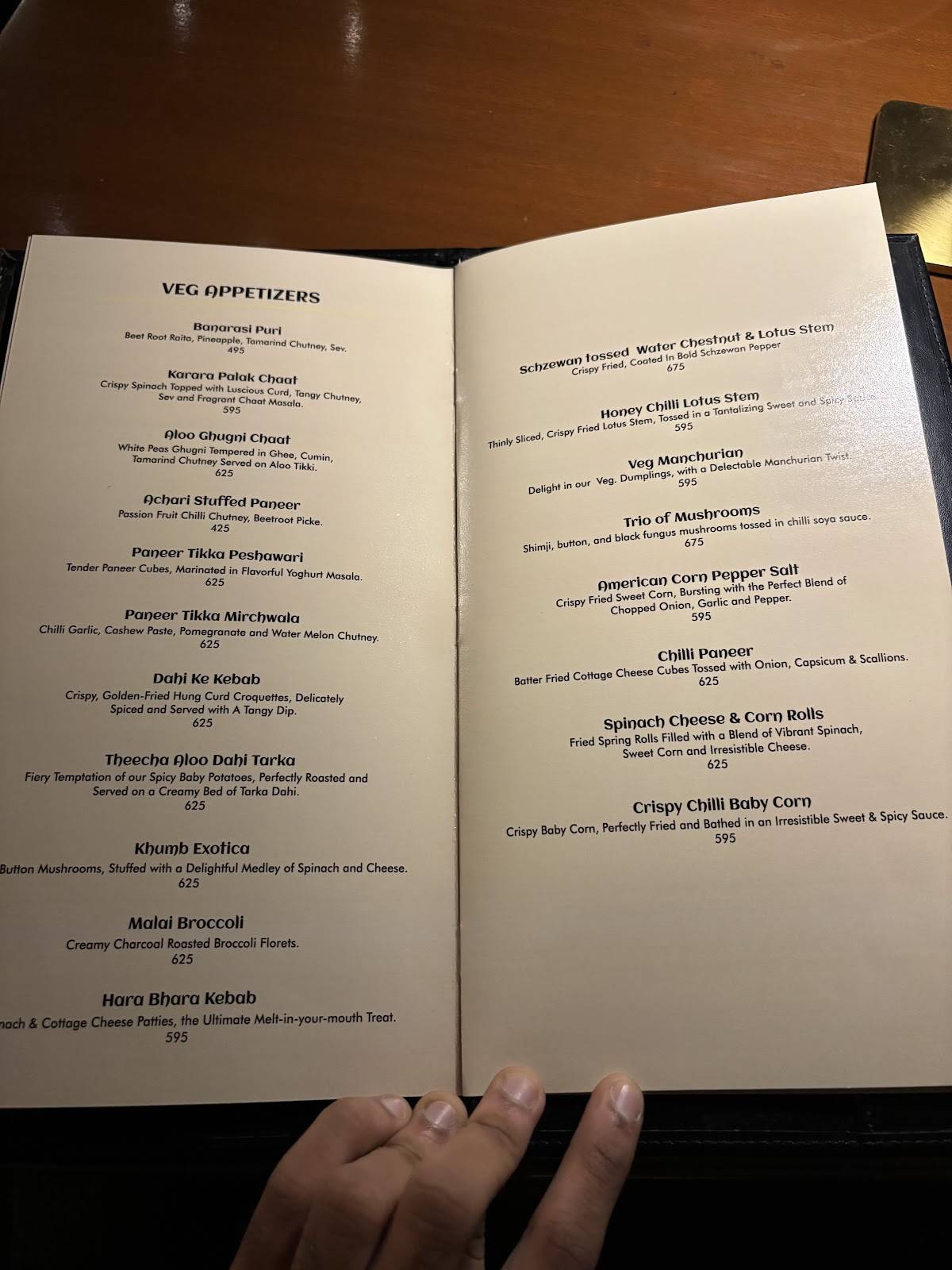 Exotica Hitech City- North Indian Rooftop Restaurant menu