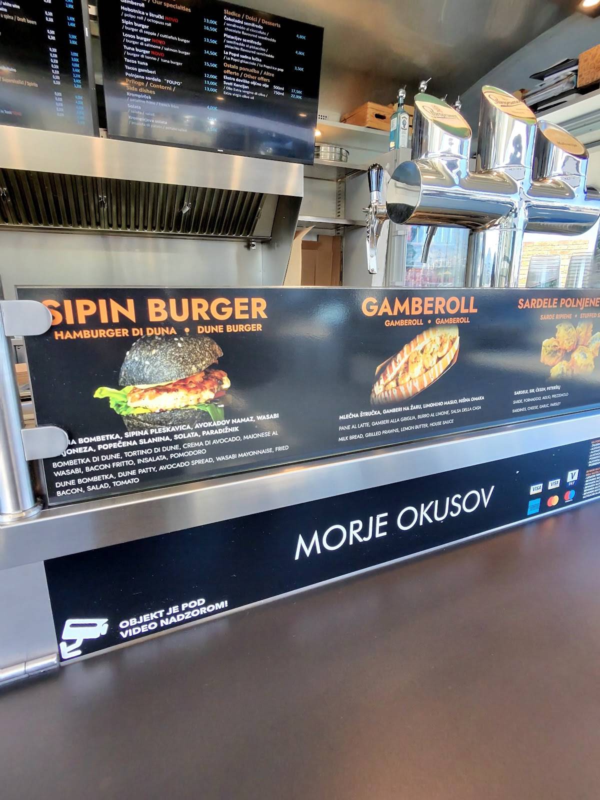 Menu di FOLPO okusi morja 