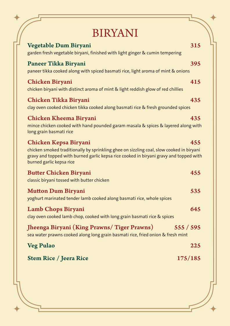 Farmhouse Fun Fiesta Restaurant menu