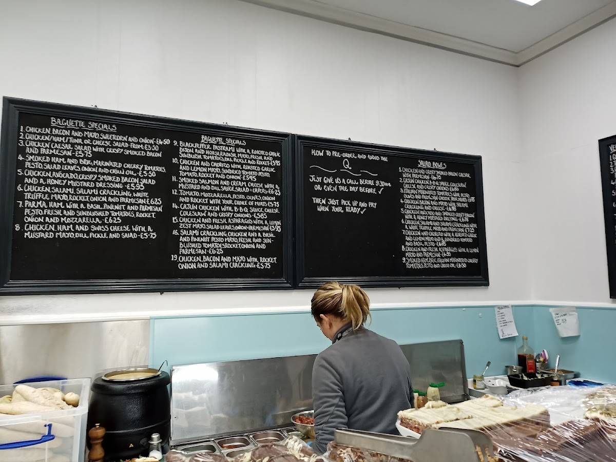 Menu At Fresh The Baguette Bar Cardiff