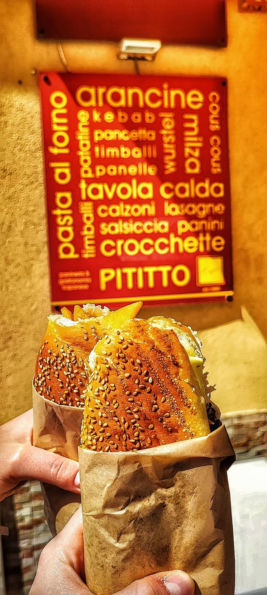 Menu di Friggitoria PITITTO di Enza 