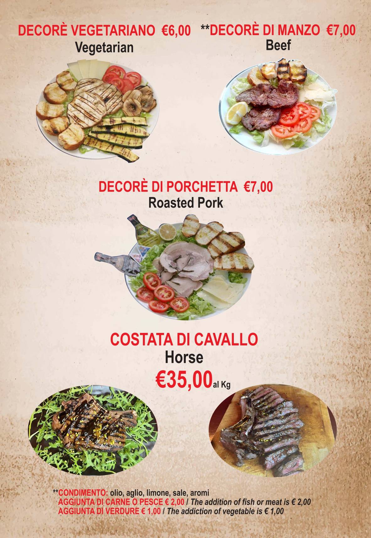 Menu di Stuzzichello Trapani 