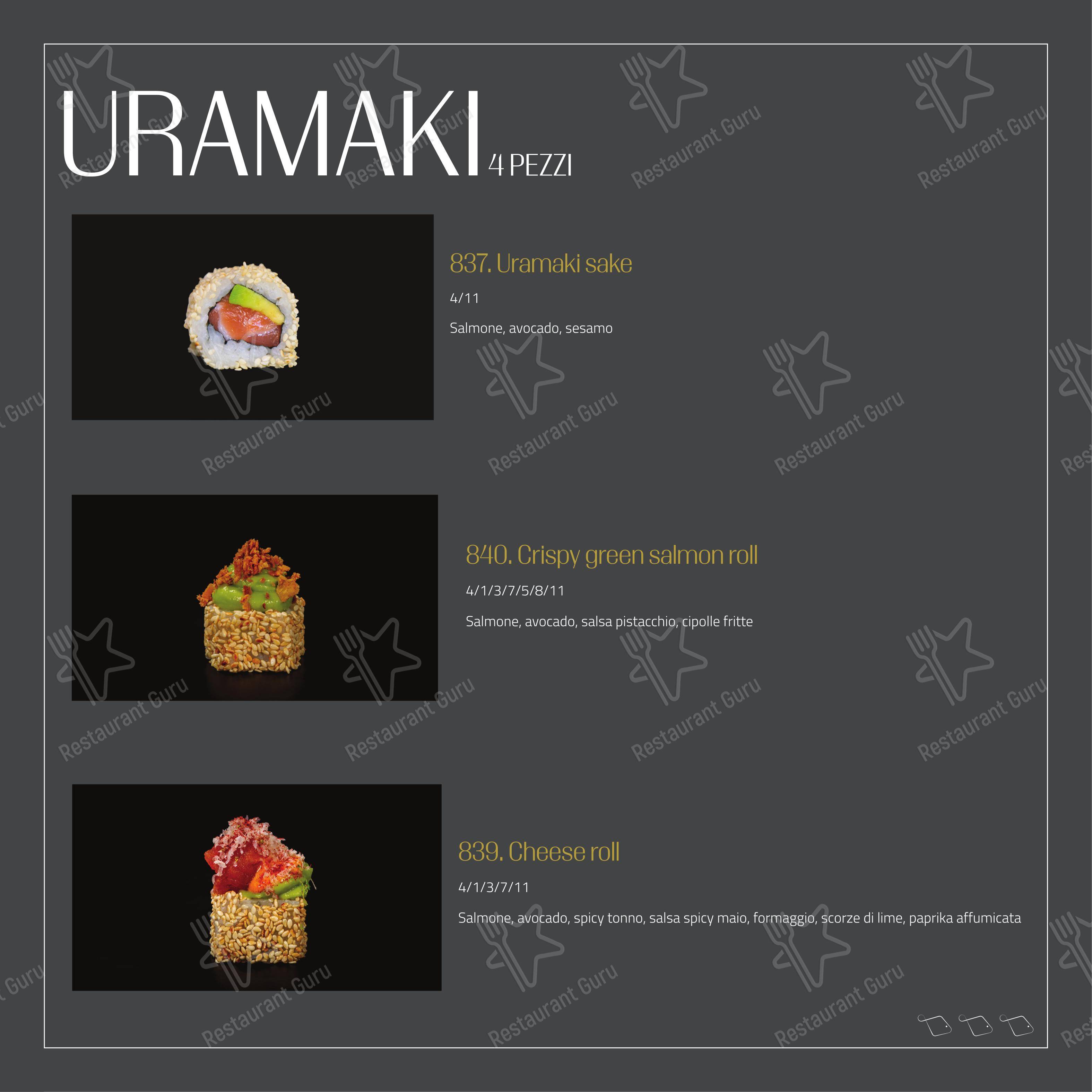 菜单 per Feel Sushi in Imola