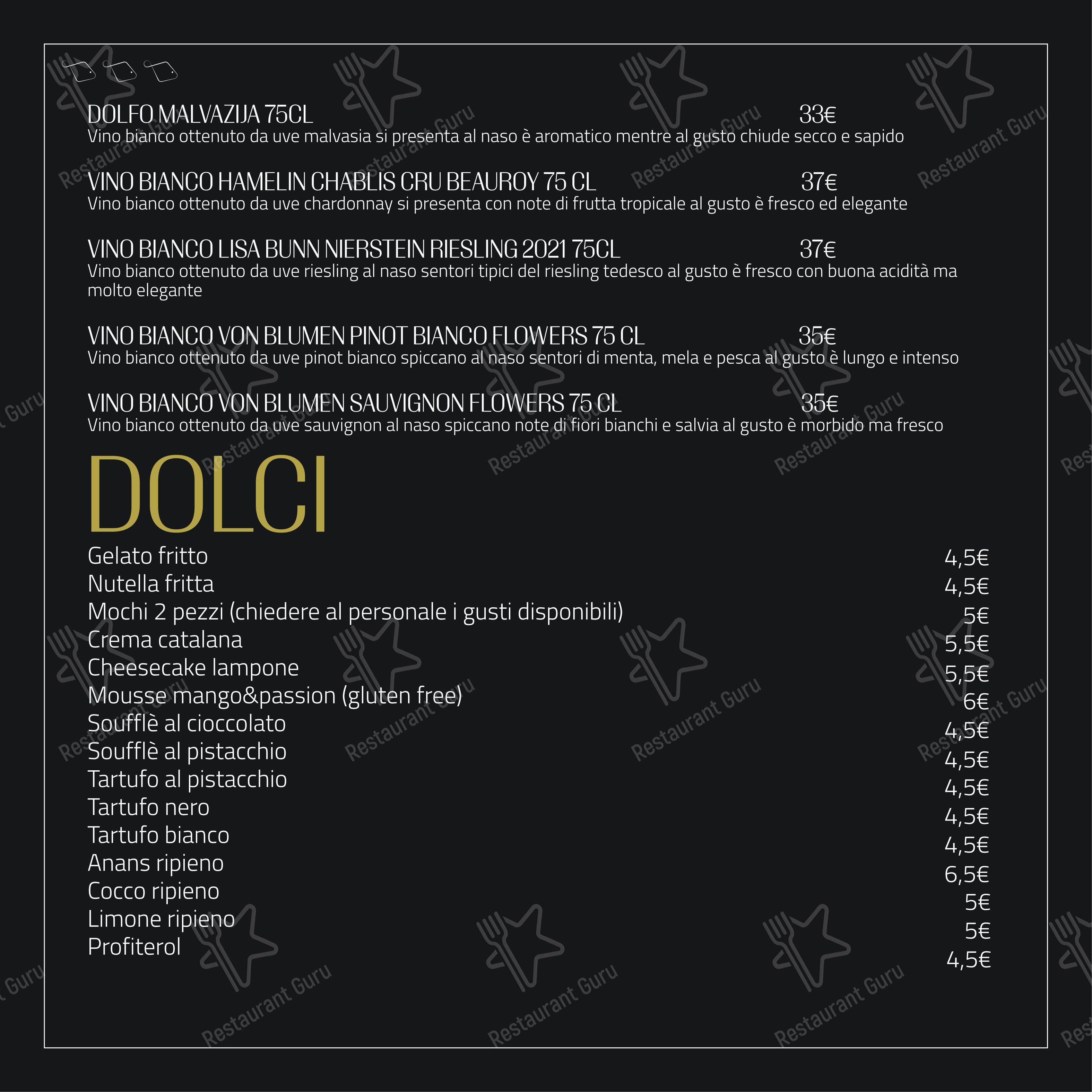 Menu per Feel Sushi in Imola