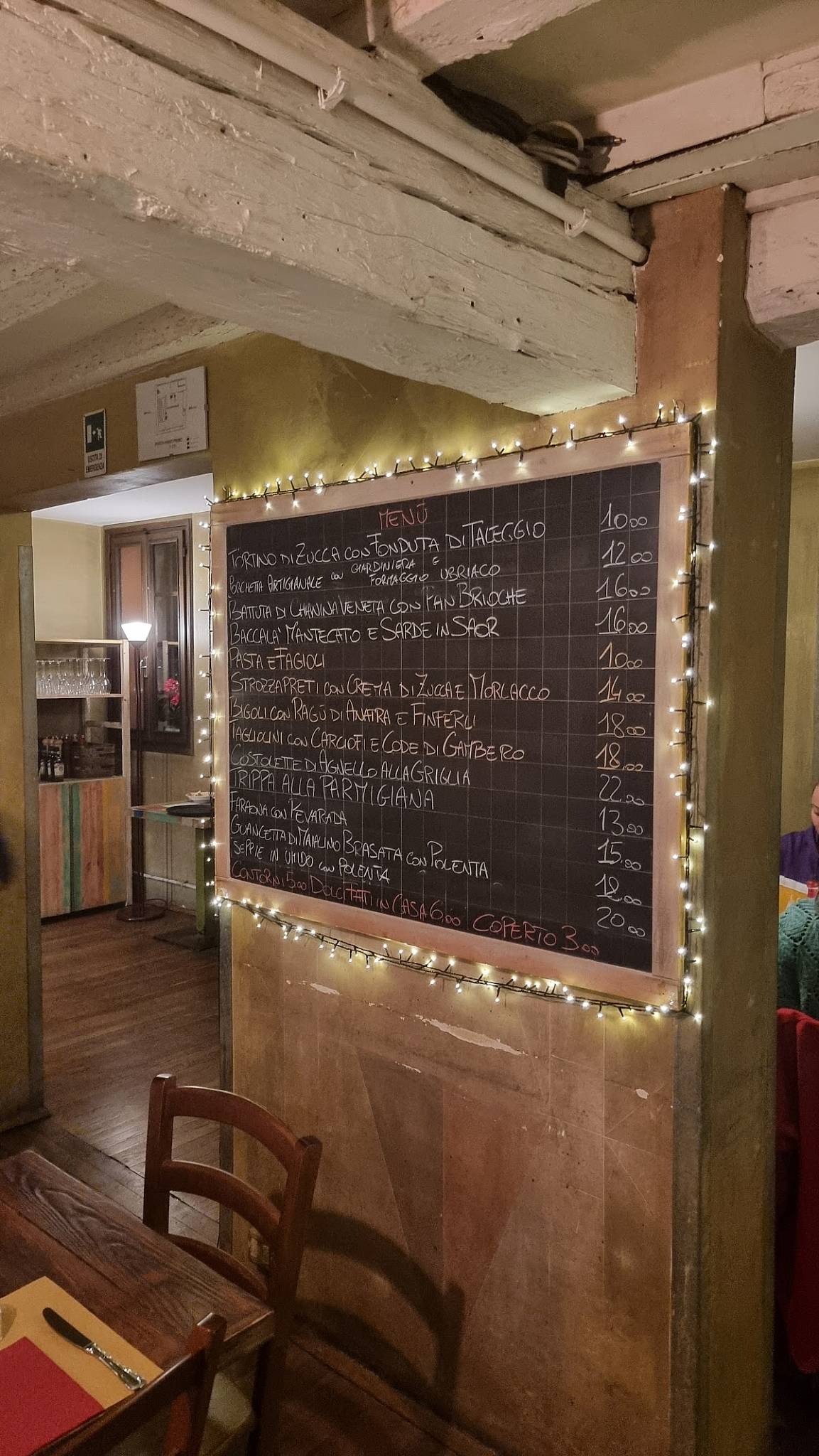 Menu di Filodrammatici Treviso 