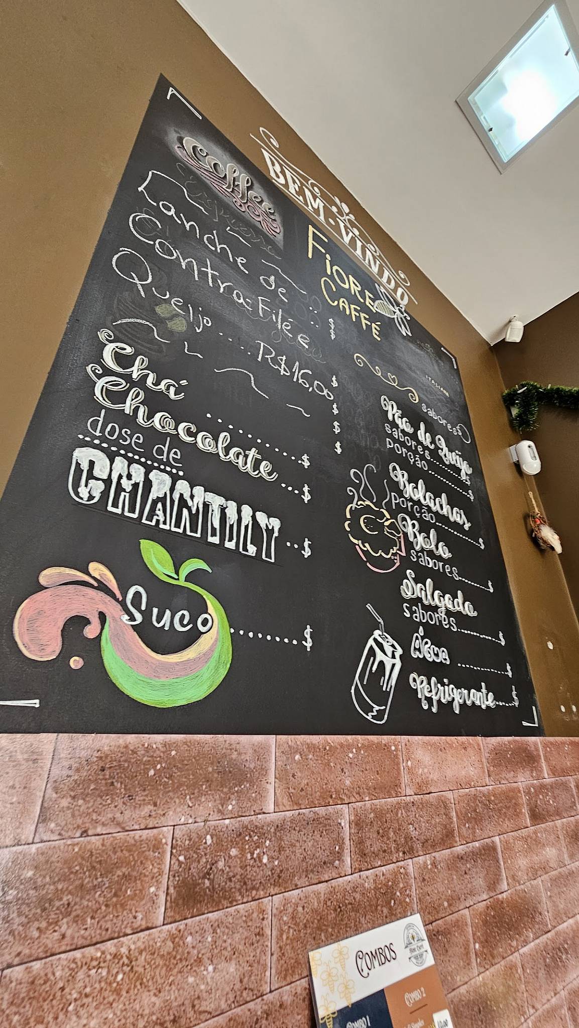 Fiore Caffé cardápio