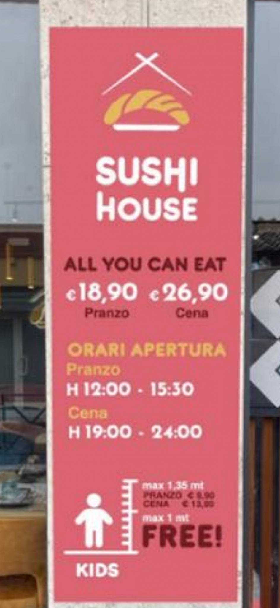 Menu di Sushi House Fiumicino 