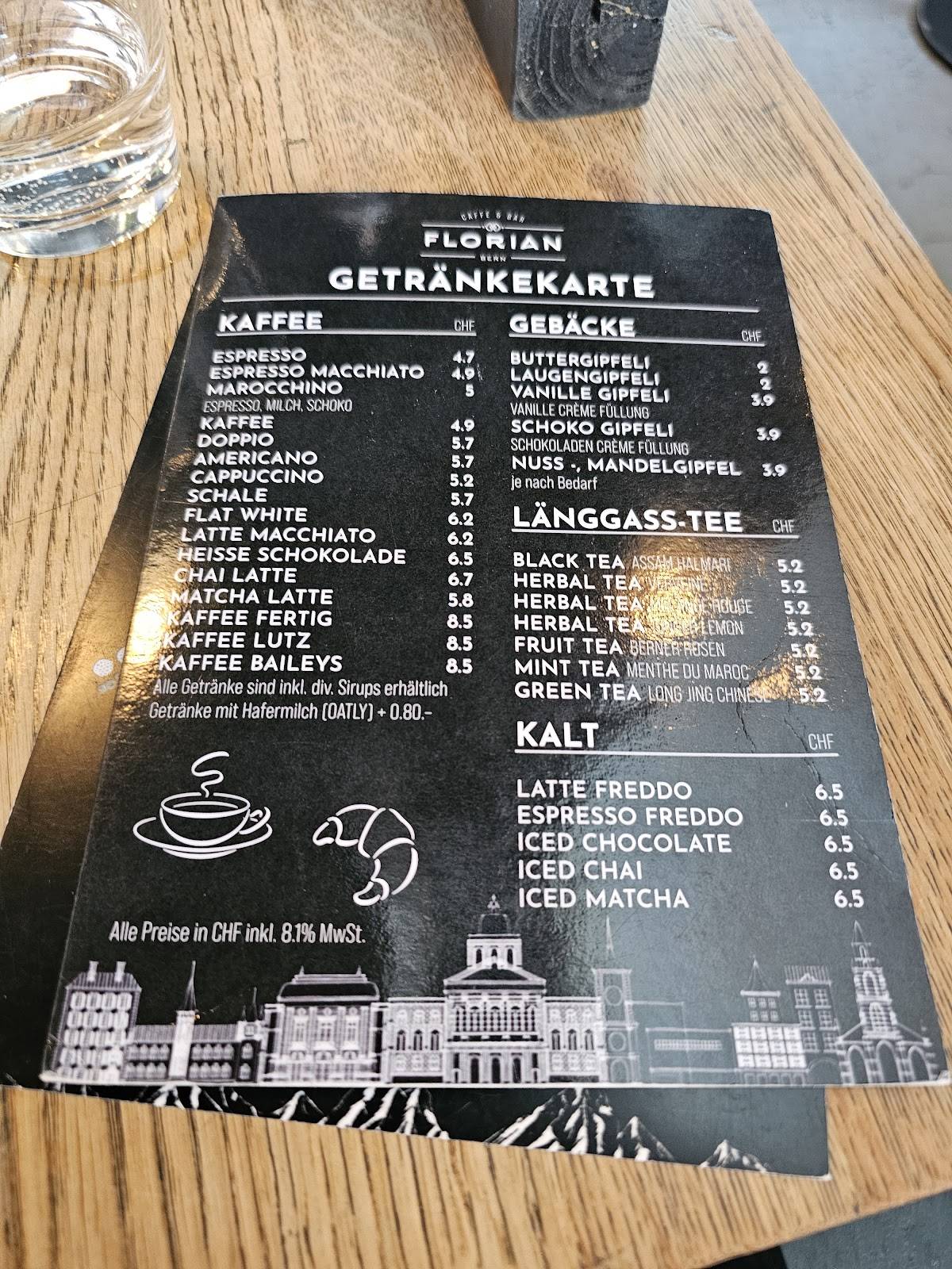 Menu di Florian Caffè & Bar 