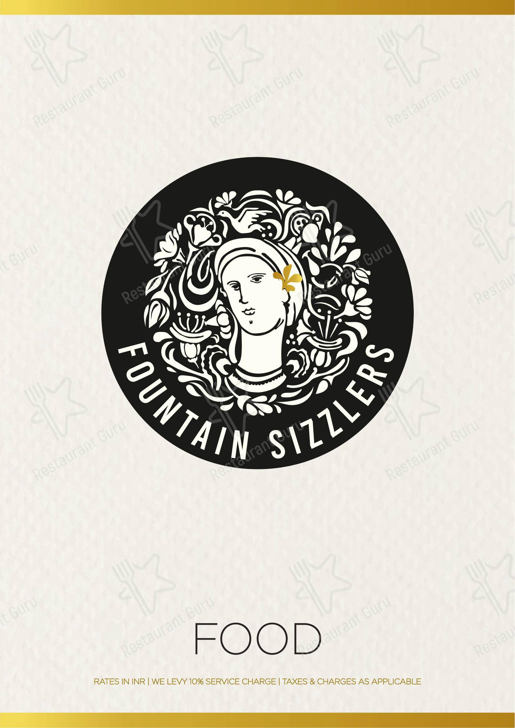 Fountain Sizzlers in Mumbai - Menu