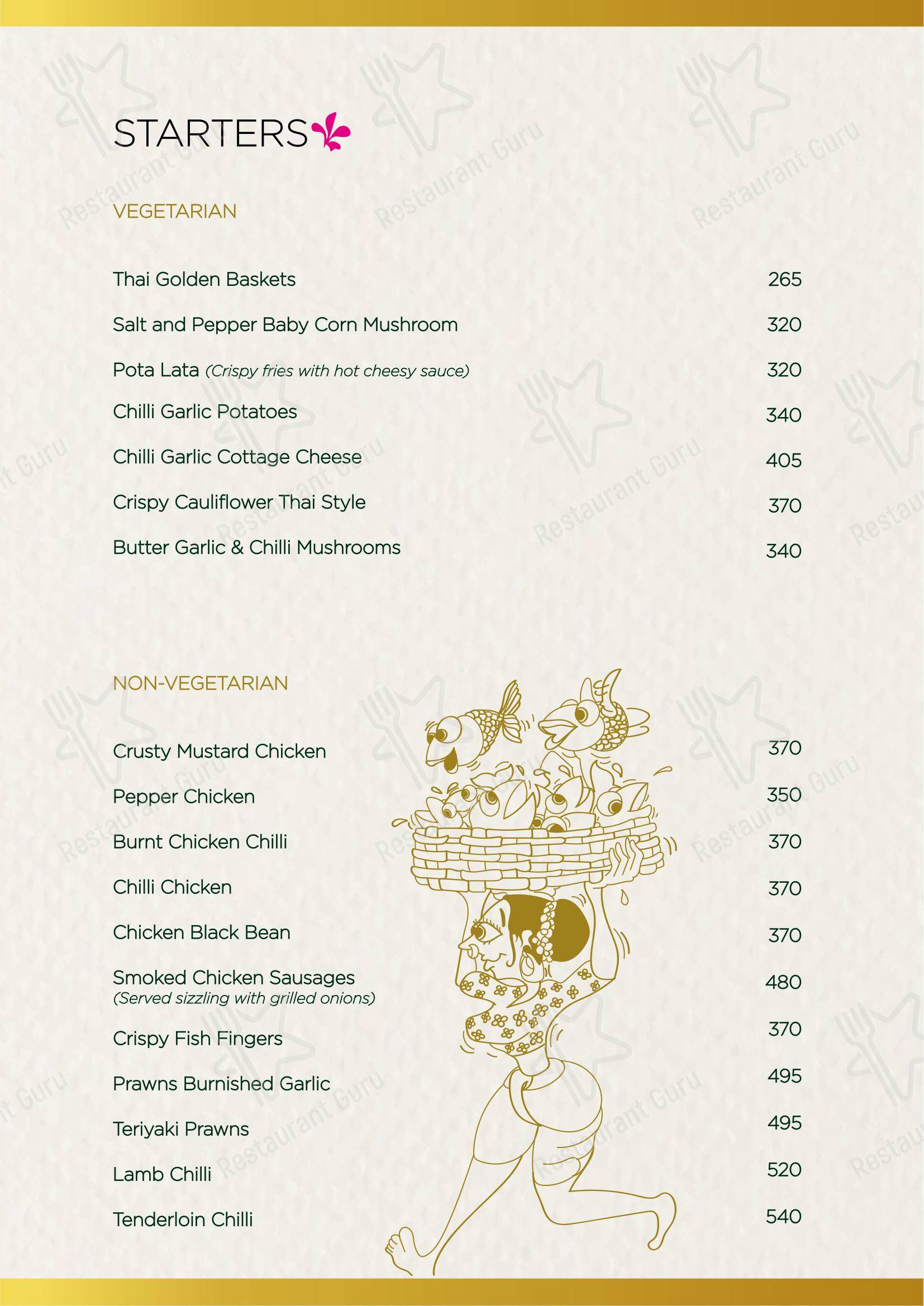 Fountain Sizzlers in Mumbai - Menu
