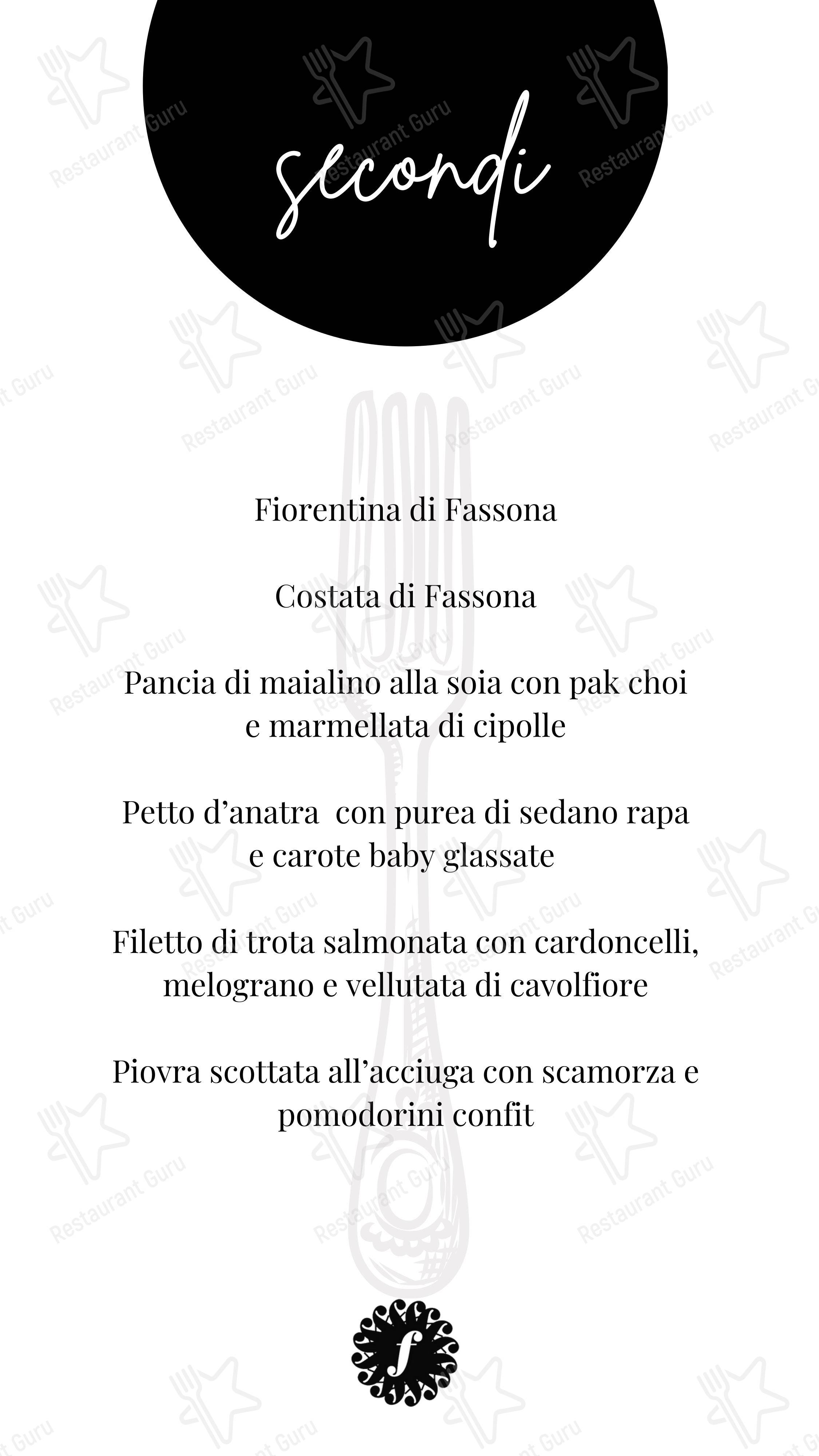 Menu di Ristorante Enoteca Frigerio - Основное меню