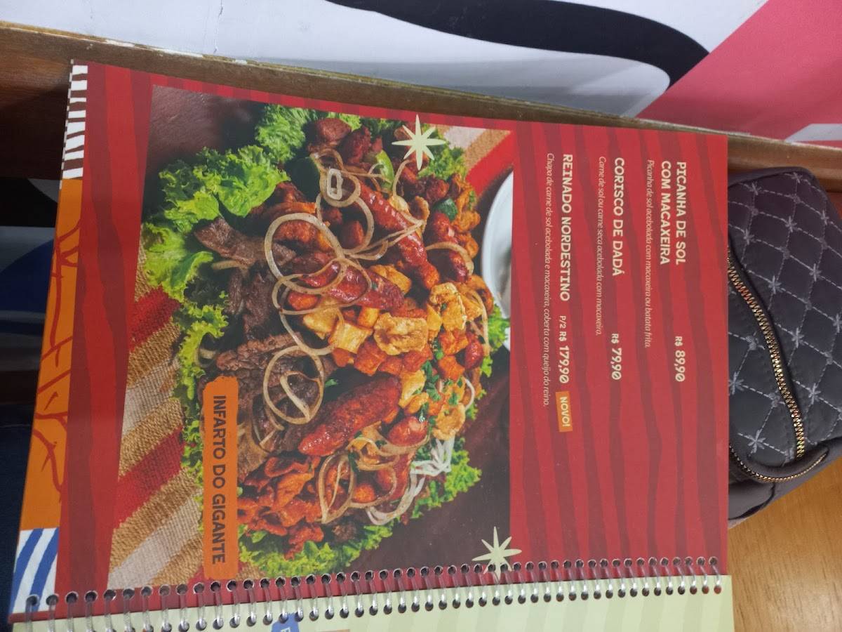 GIGANTE NORDESTINO BANGU cardápio